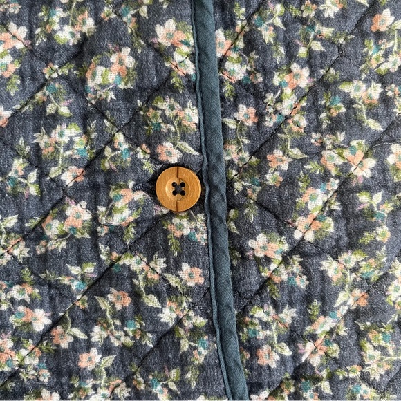 Zara Quilted Floral Jacket - 3-4Y - Picture 6 of 11